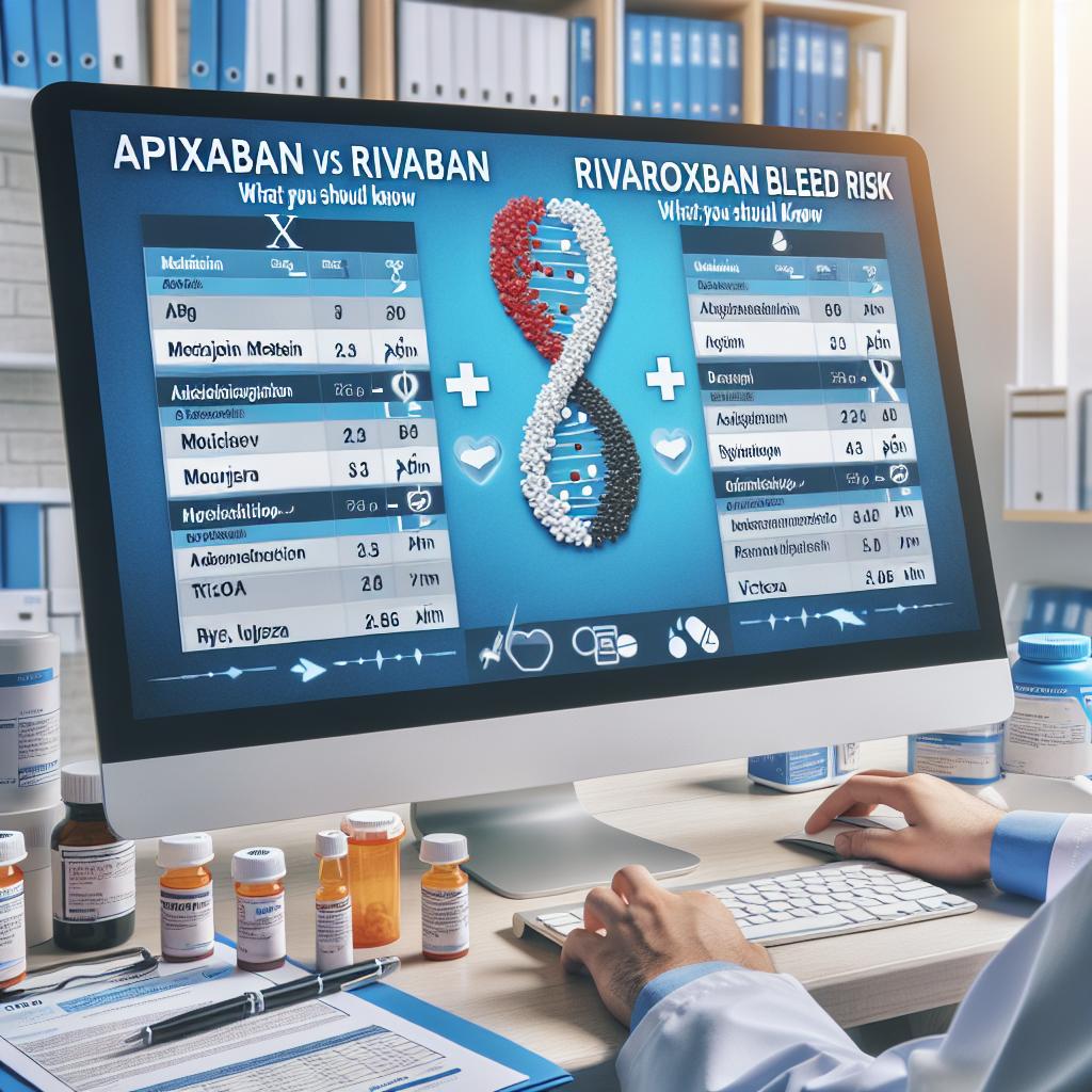 Apixaban vs Rivaroxaban Bleeding Risk: What You Should Know